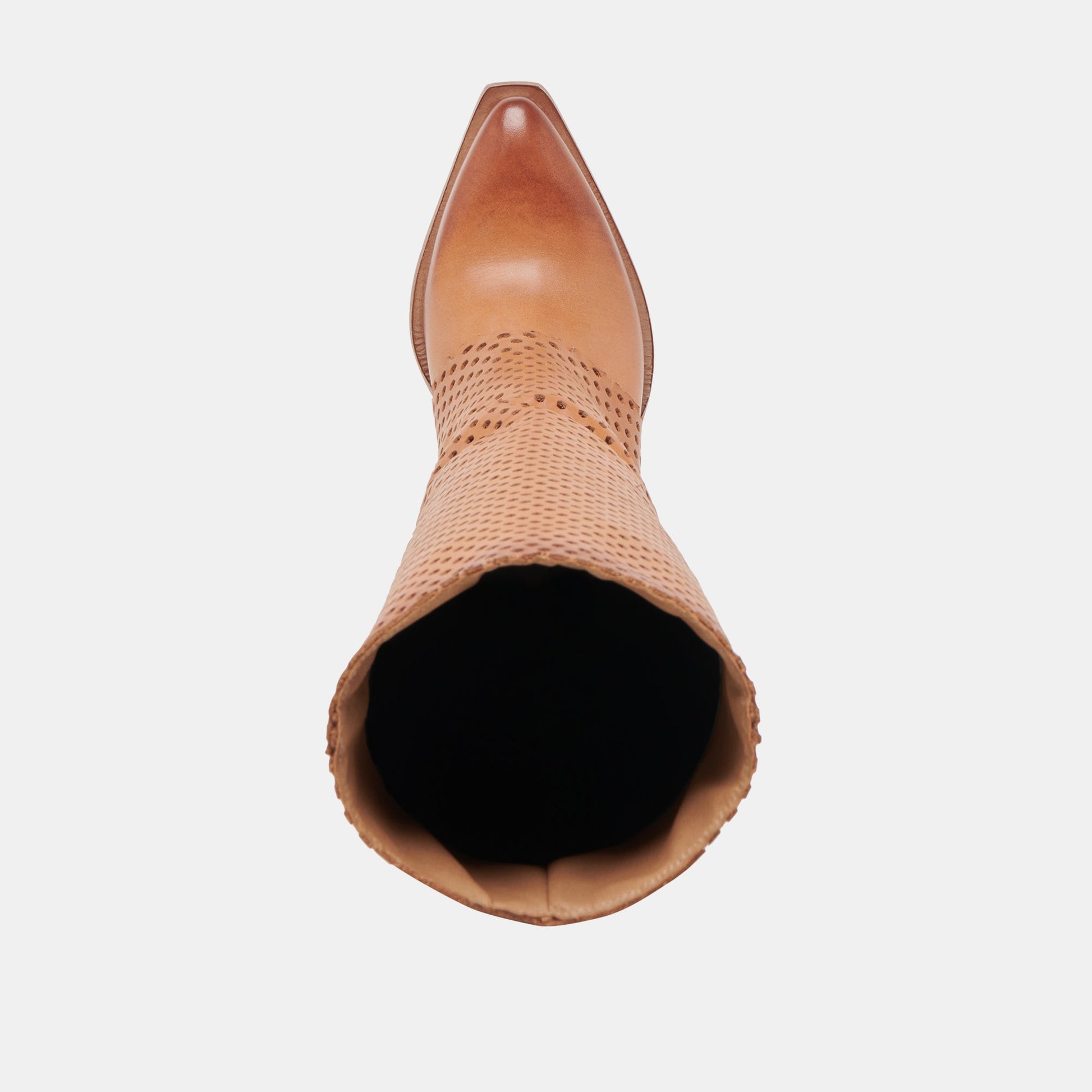 BOONE BOOTS COGNAC LEATHER - Dolce Vita