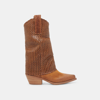 MAVRIK BOOTS CHESTNUT SUEDE - Dolce Vita