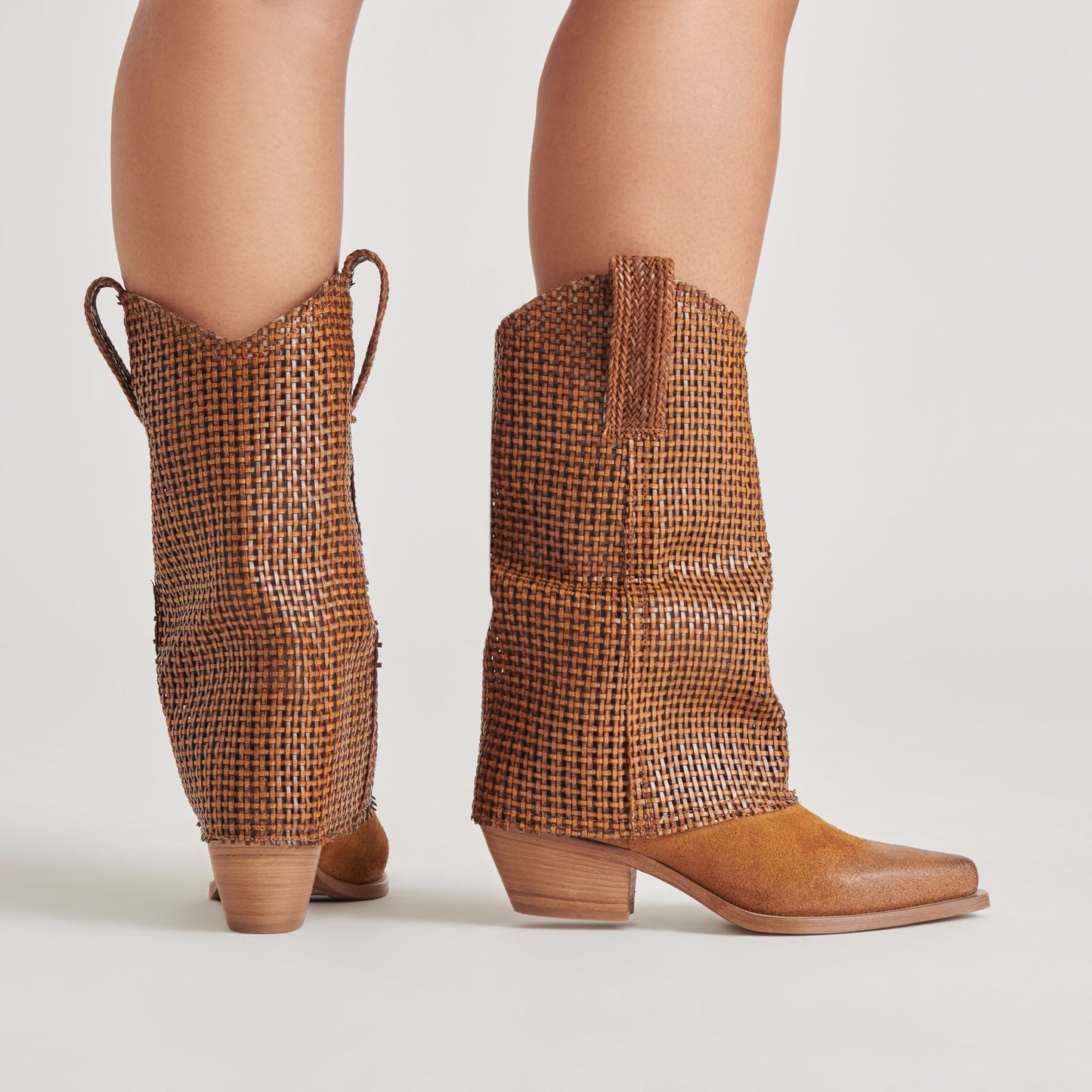 MAVRIK BOOTS CHESTNUT SUEDE - Dolce Vita
