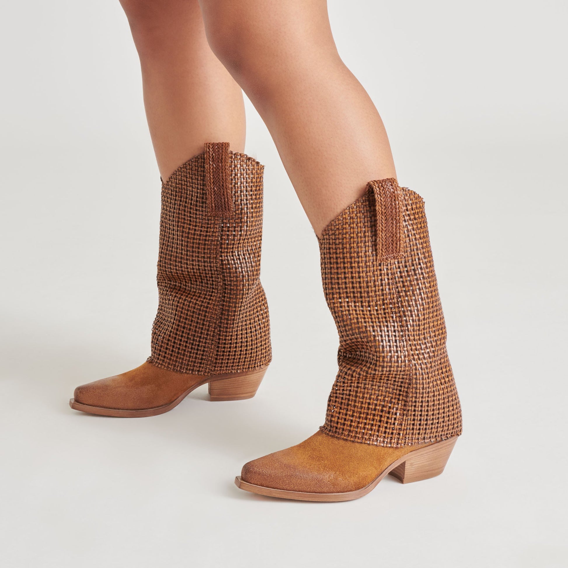 MAVRIK BOOTS CHESTNUT SUEDE - Dolce Vita
