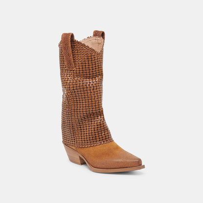 MAVRIK BOOTS CHESTNUT SUEDE - Dolce Vita