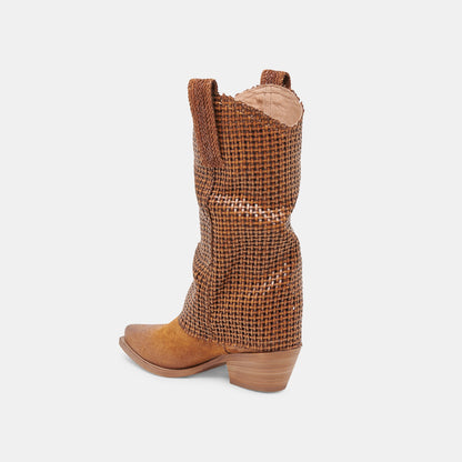 MAVRIK BOOTS CHESTNUT SUEDE - Dolce Vita
