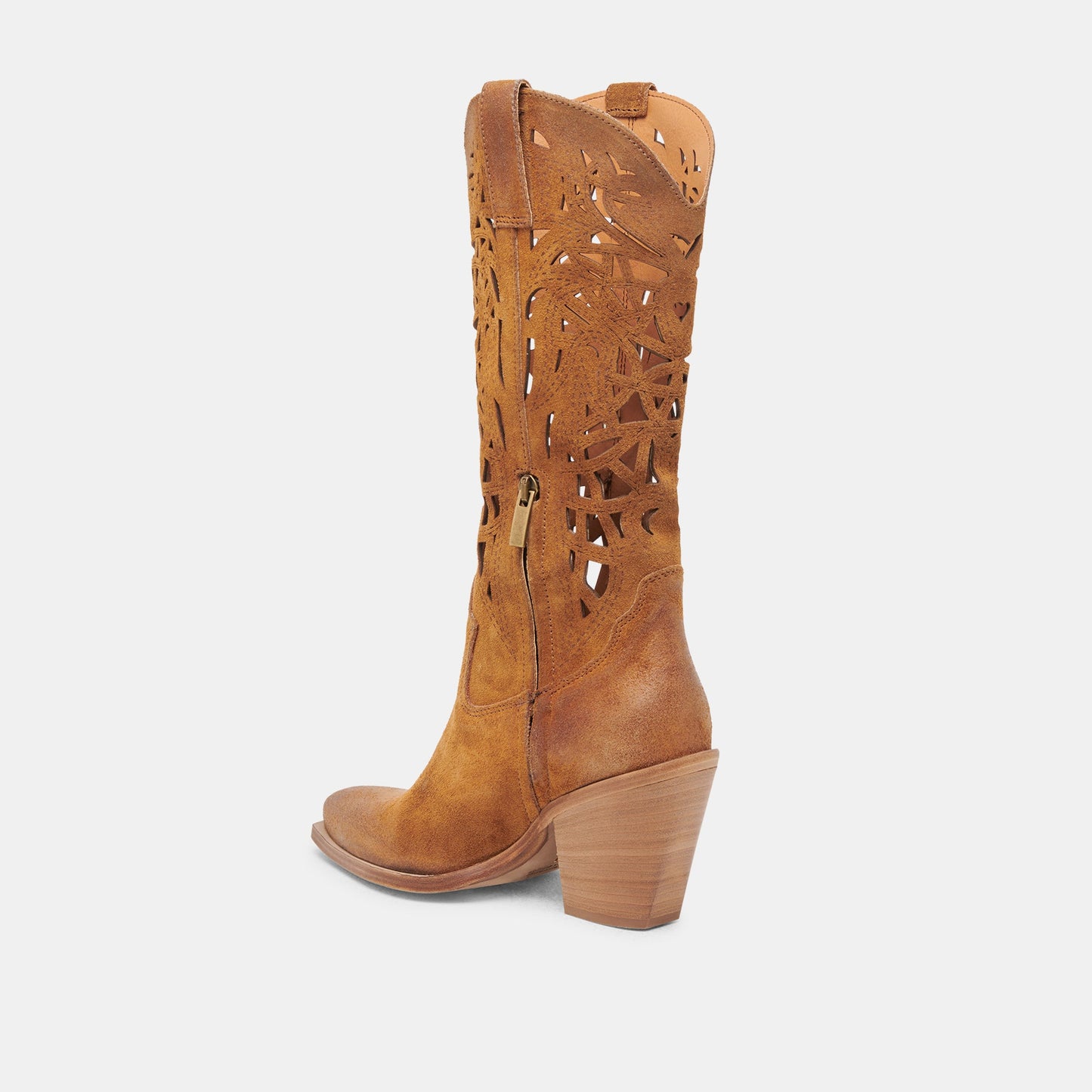 WAYLAN BOOTS CHESTNUT SUEDE - Dolce Vita