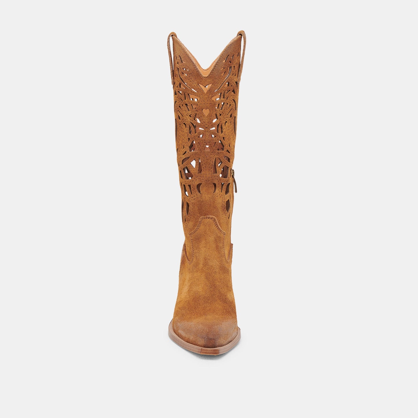 WAYLAN BOOTS CHESTNUT SUEDE - Dolce Vita