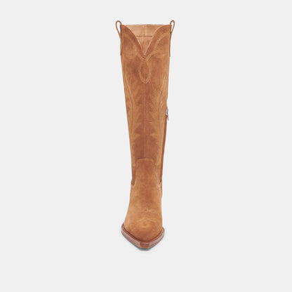 RYATT BOOTS PECAN SUEDE - Dolce Vita