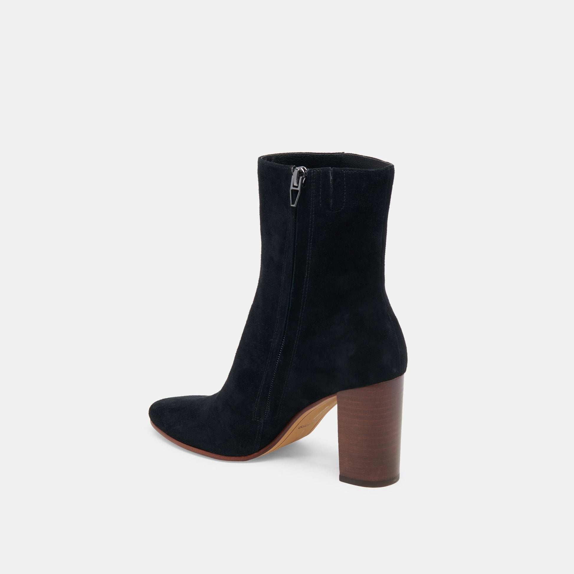 SUZY BOOTIES ONYX SUEDE - Dolce Vita
