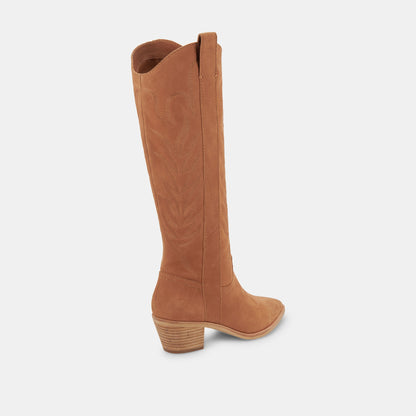 SOLEI Boots Whiskey Nubuck - Dolce Vita