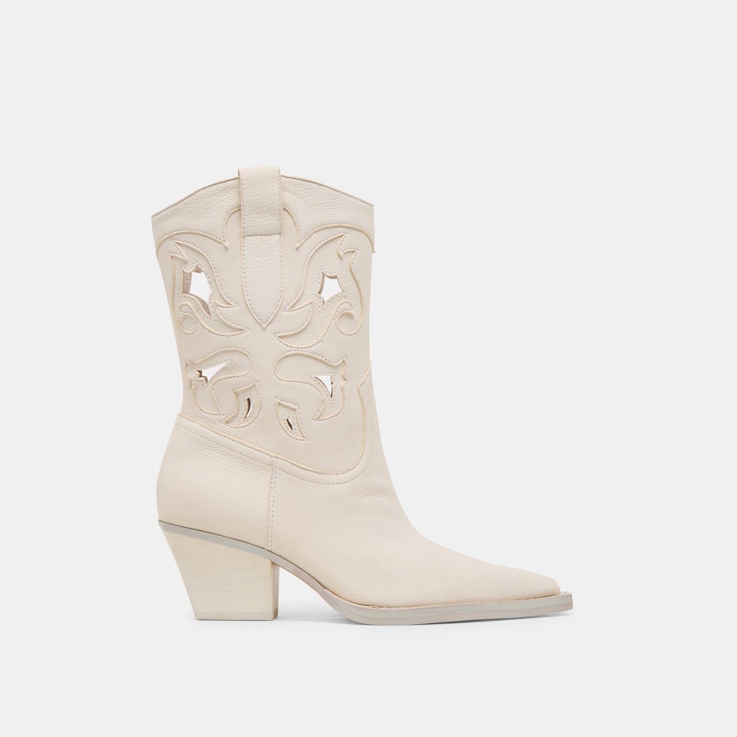 RAVENA BOOTS OFF WHITE NUBUCK - Dolce Vita