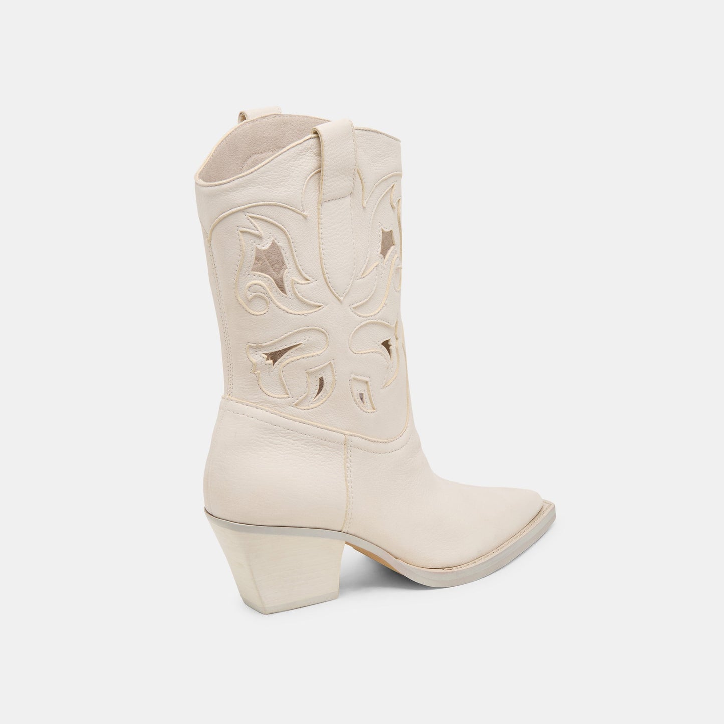 RAVENA BOOTS OFF WHITE NUBUCK - Dolce Vita