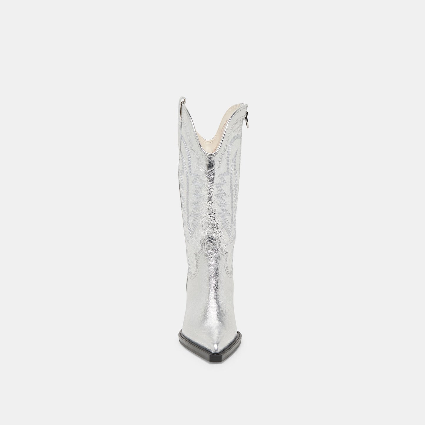 Ryland Extra Wide Calf Silver Boots - Dolce Vita