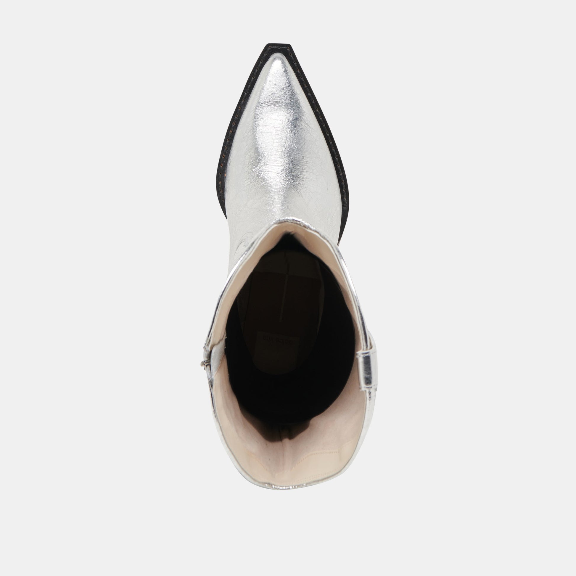 Ryland Extra Wide Calf Silver Boots - Dolce Vita
