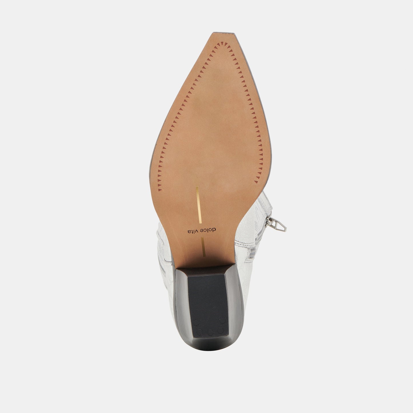 Ryland Extra Wide Calf Silver Boots - Dolce Vita