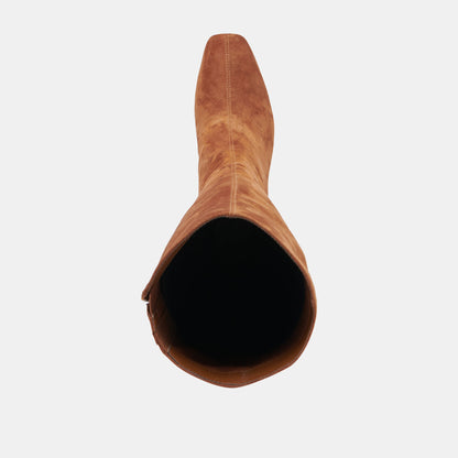 GYRA BOOTS BROWN SUEDE - Dolce Vita