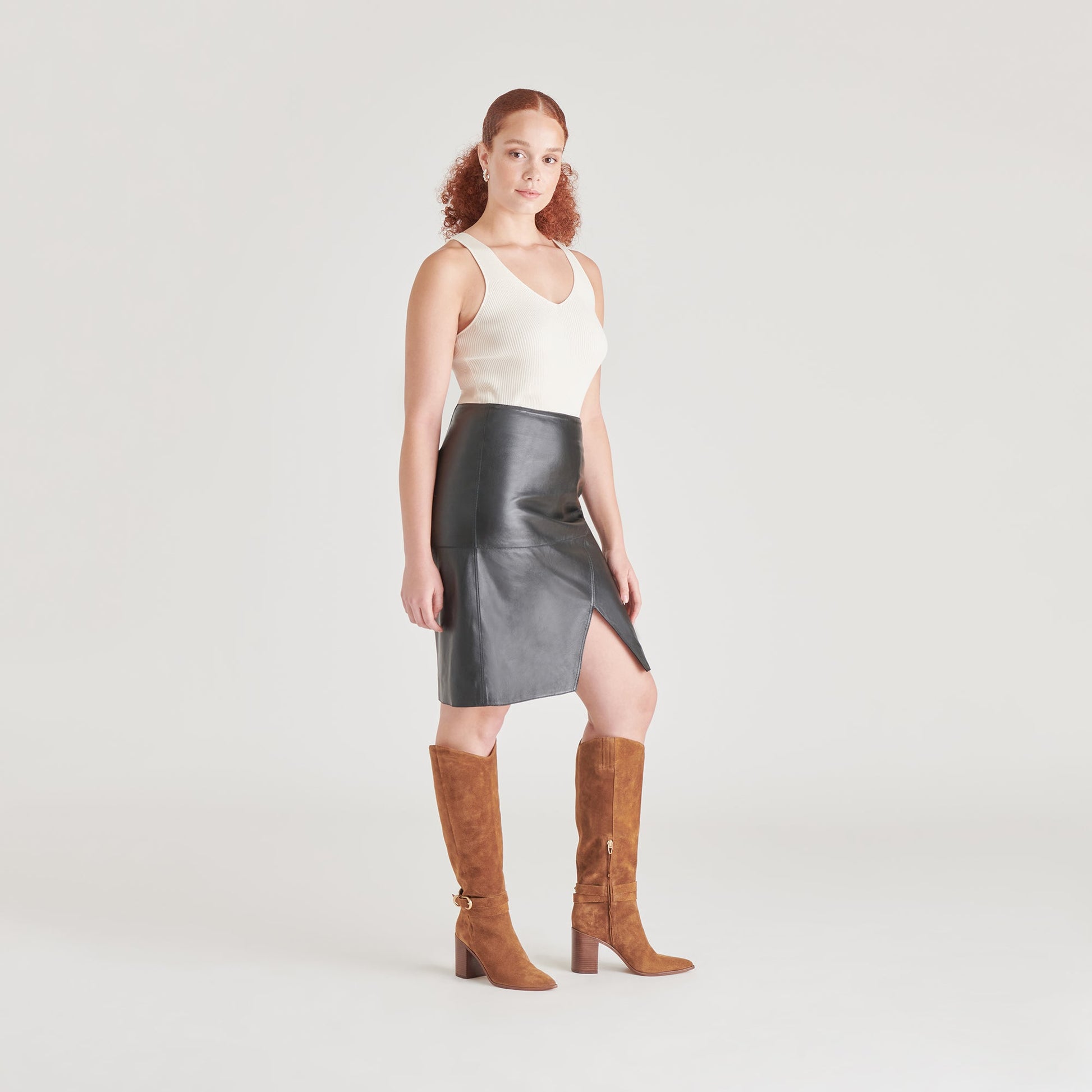 TYRONE BOOTS BROWN SUEDE - Dolce Vita