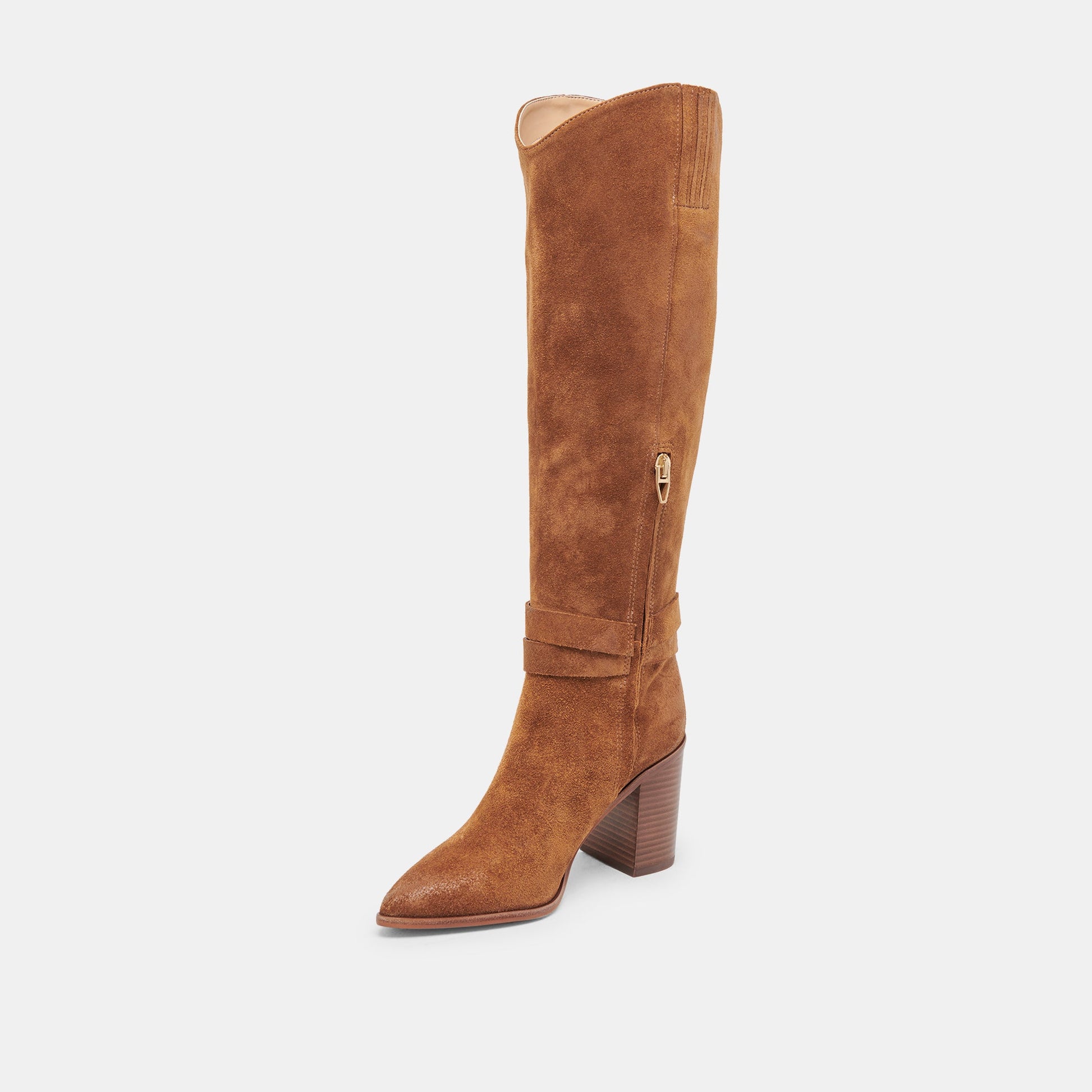 TYRONE BOOTS BROWN SUEDE - Dolce Vita