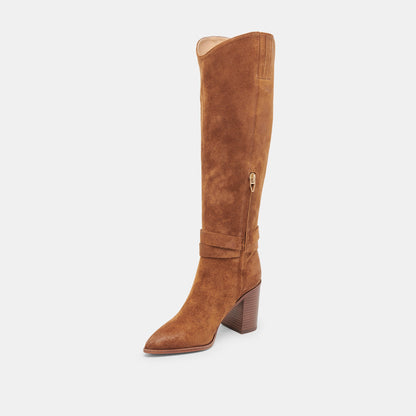 TYRONE BOOTS BROWN SUEDE - Dolce Vita