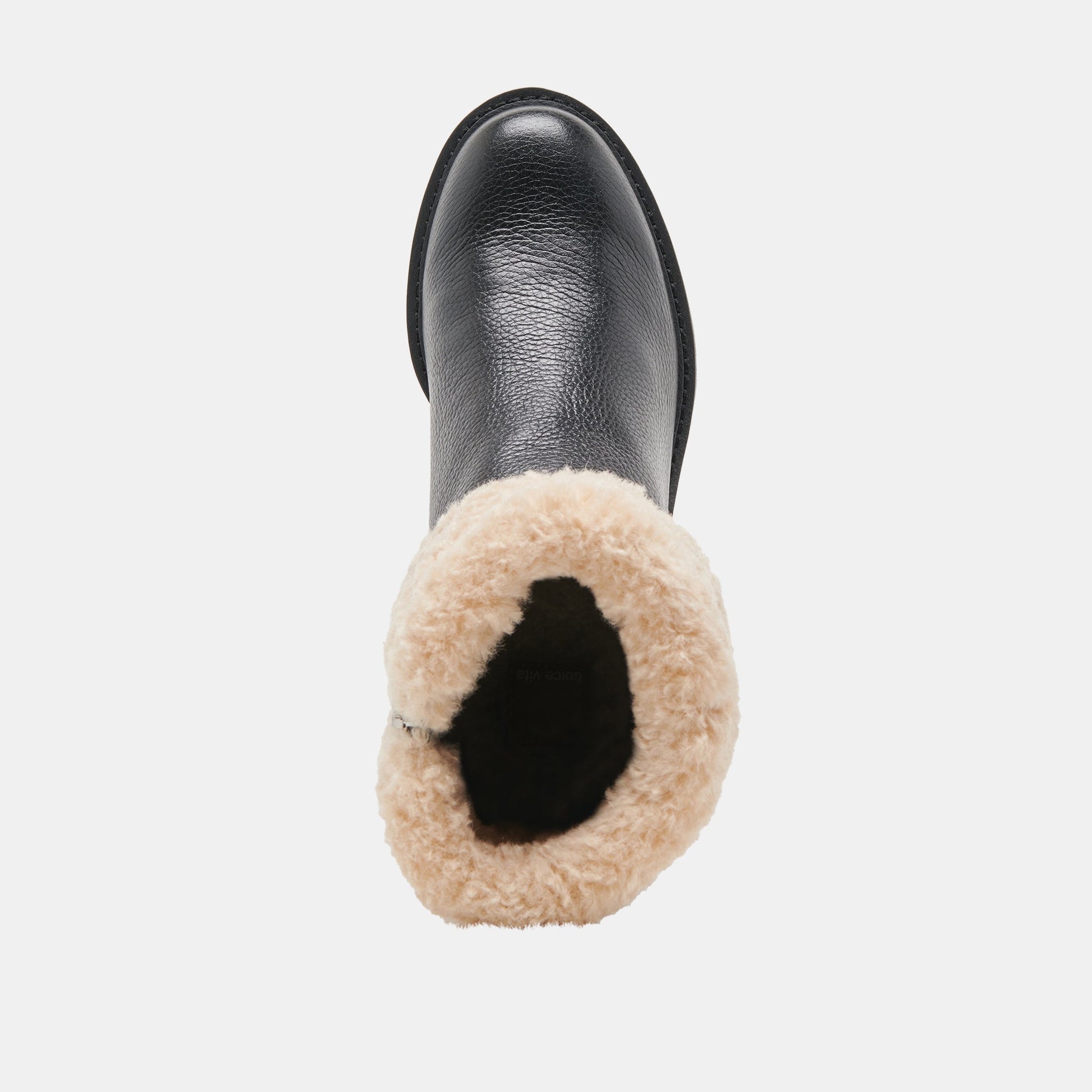 Hug H2O Waterproof Black Leather Boots - Dolce Vita