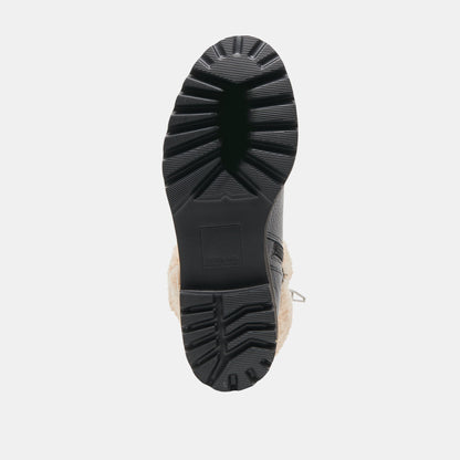 Hug H2O Waterproof Black Leather Boots - Dolce Vita