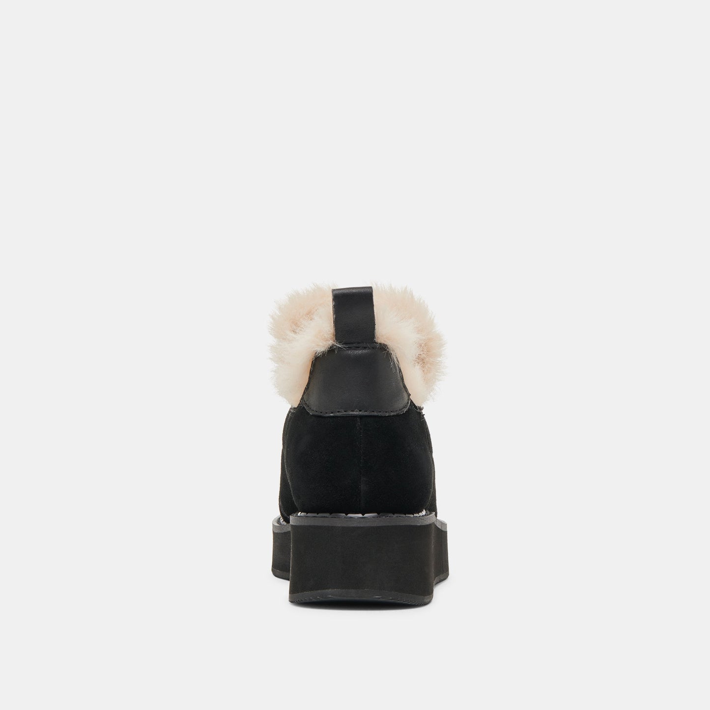 Ardy Plush H2O Waterproof Onyx Suede Booties - Dolce Vita