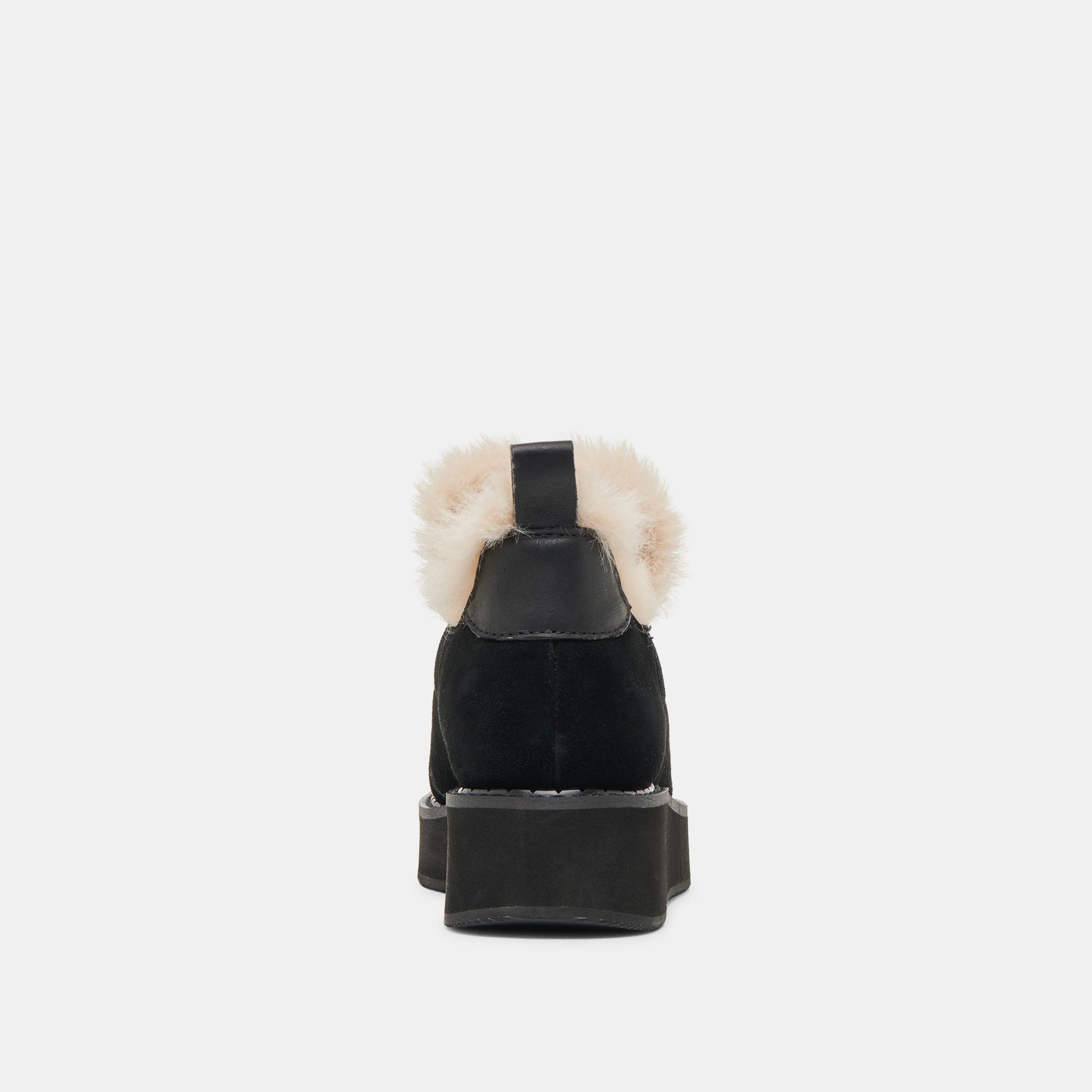 Ardy Plush H2O Waterproof Onyx Suede Booties - Dolce Vita