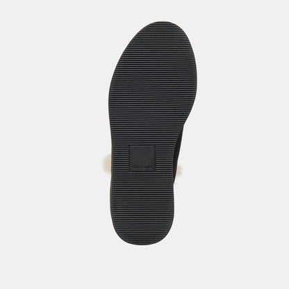 Ardy Plush H2O Waterproof Onyx Suede Booties - Dolce Vita