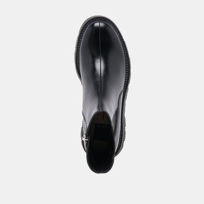 Emmet H2O Waterproof Midnight Crinkle Patent Wide Boots - Dolce Vita