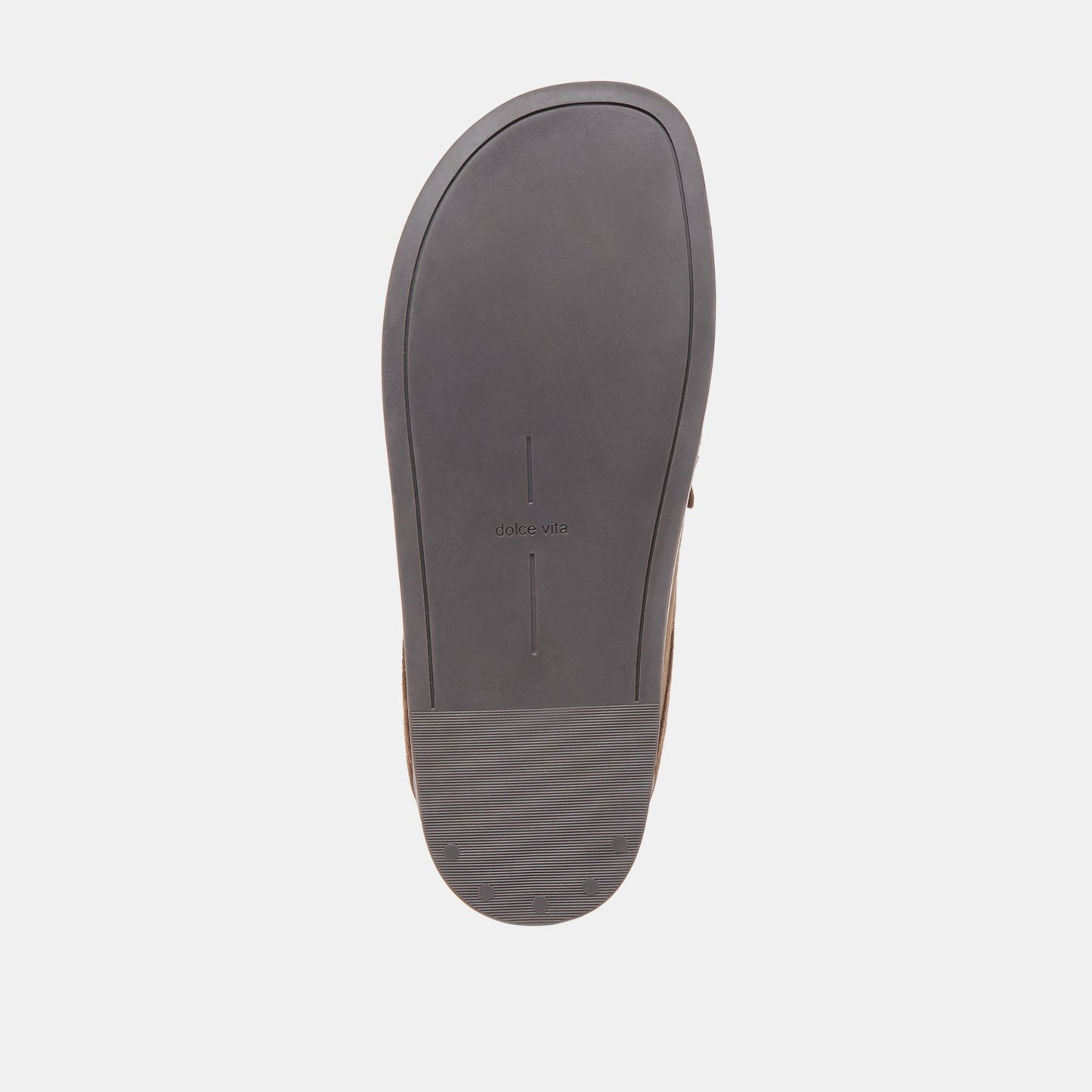 Jodero Dk Brown Suede Flats - Dolce Vita
