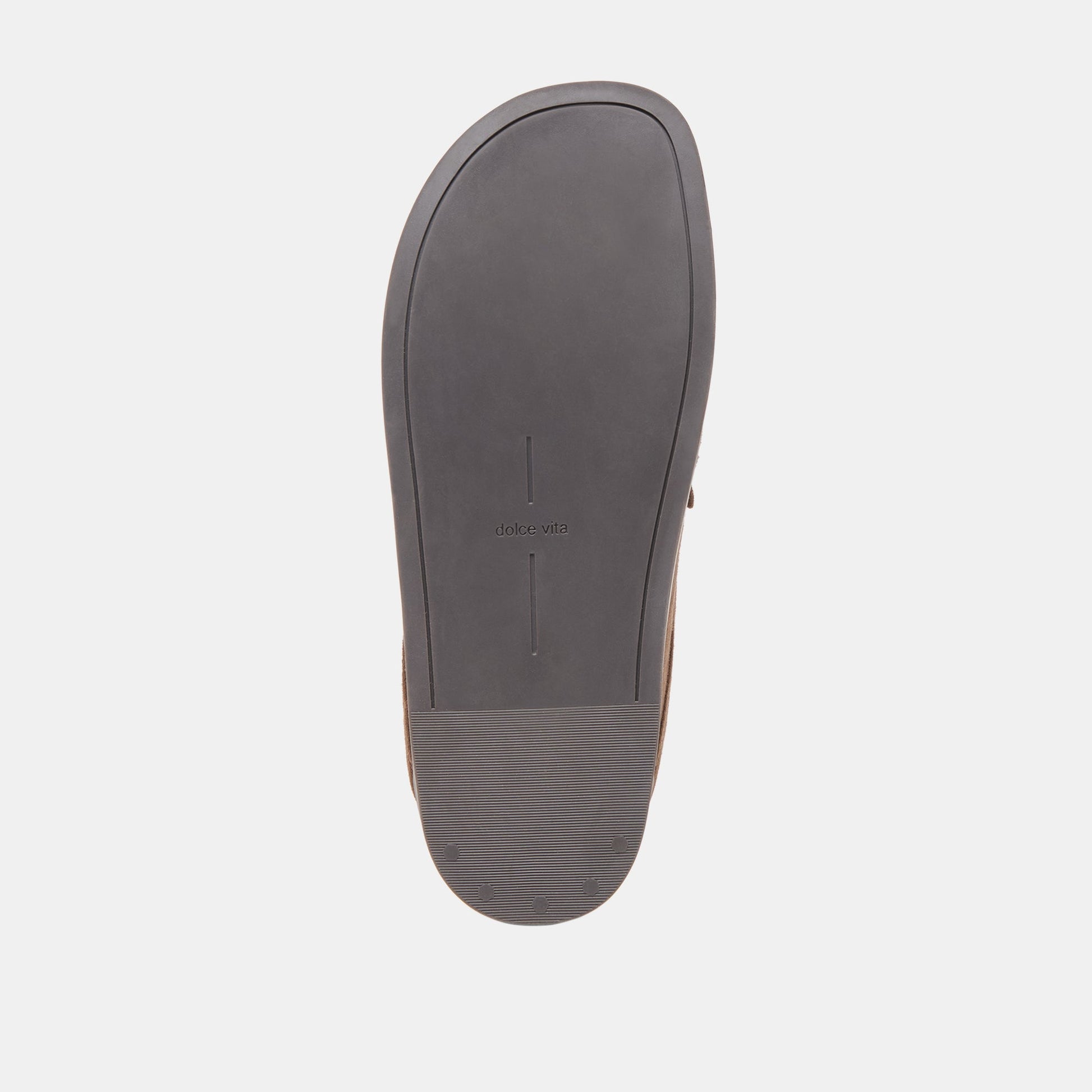Jodero Dk Brown Suede Flats - Dolce Vita