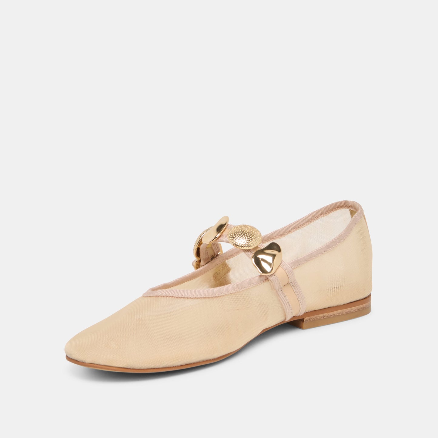 Relan French Vanilla Mesh Ballet Flats - Dolce Vita