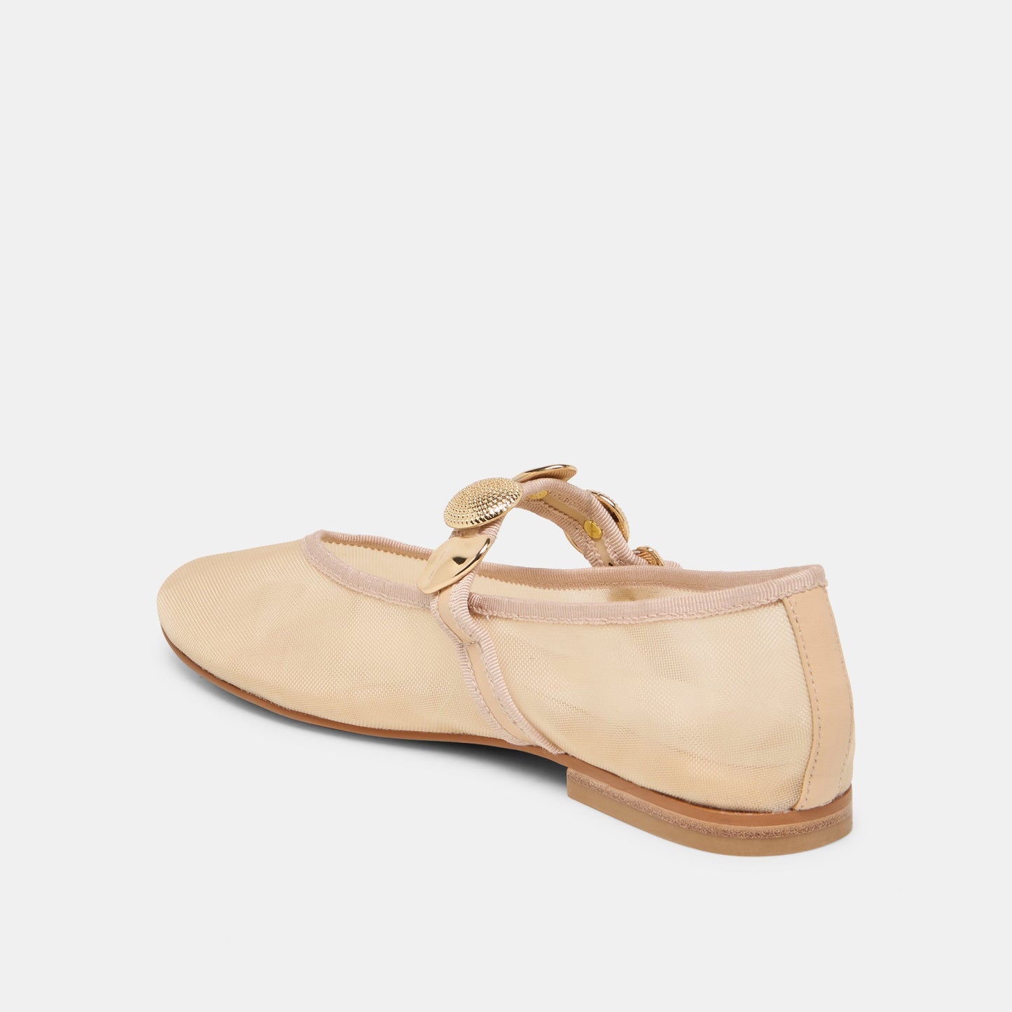 Relan French Vanilla Mesh Ballet Flats - Dolce Vita