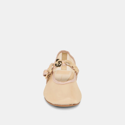 Relan French Vanilla Mesh Ballet Flats - Dolce Vita
