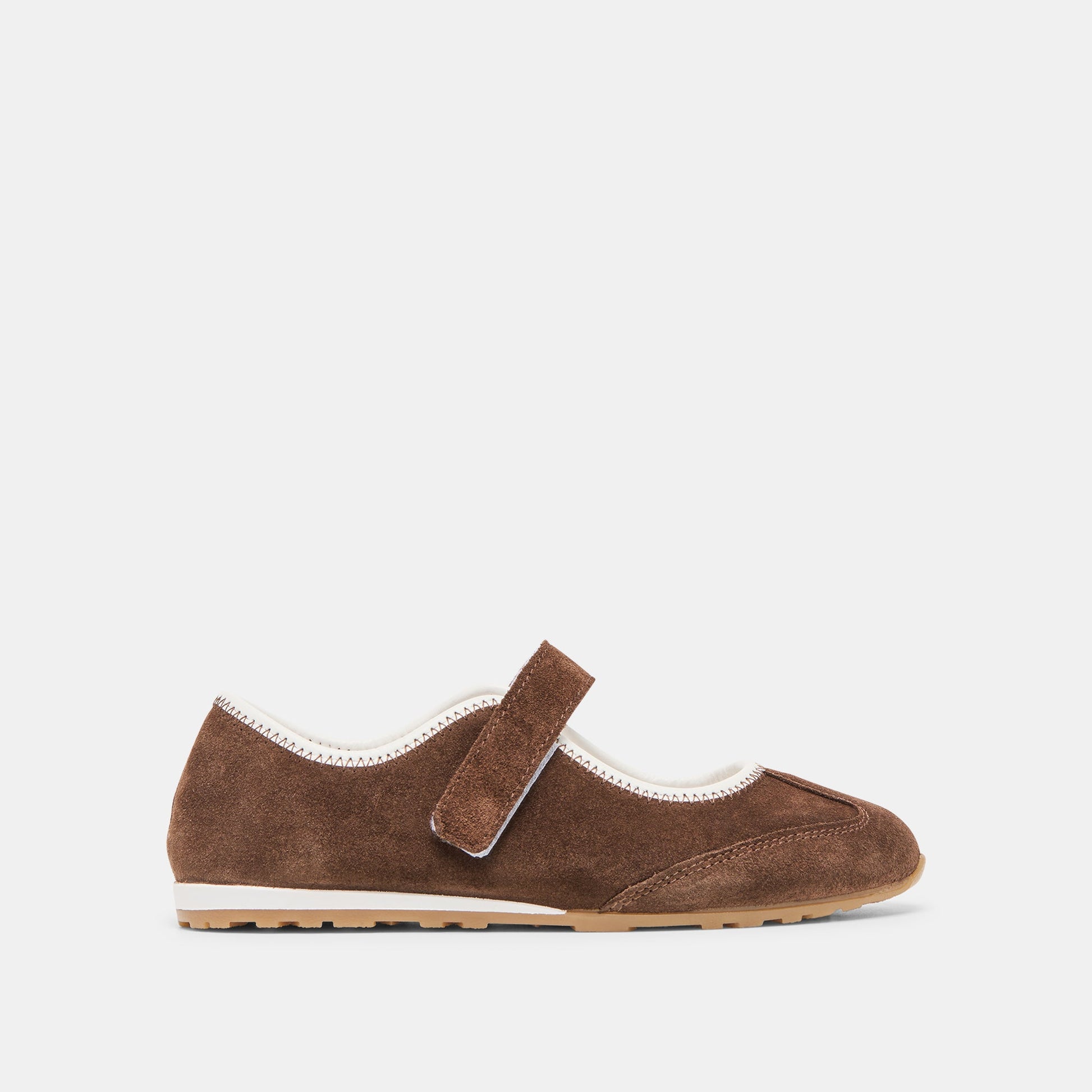 Sofya Dk Brown Suede Sneakers - Dolce Vita