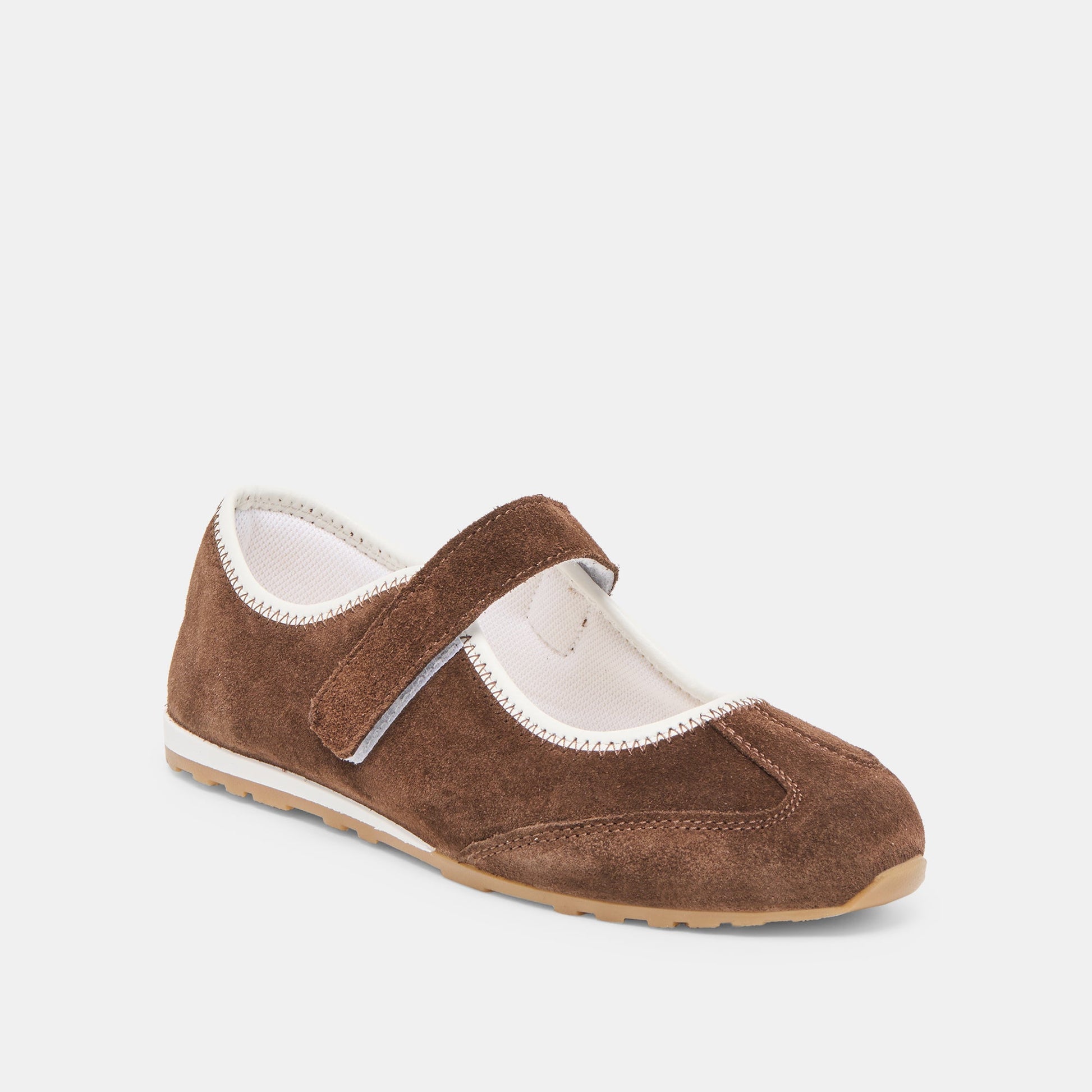 Sofya Dk Brown Suede Sneakers - Dolce Vita