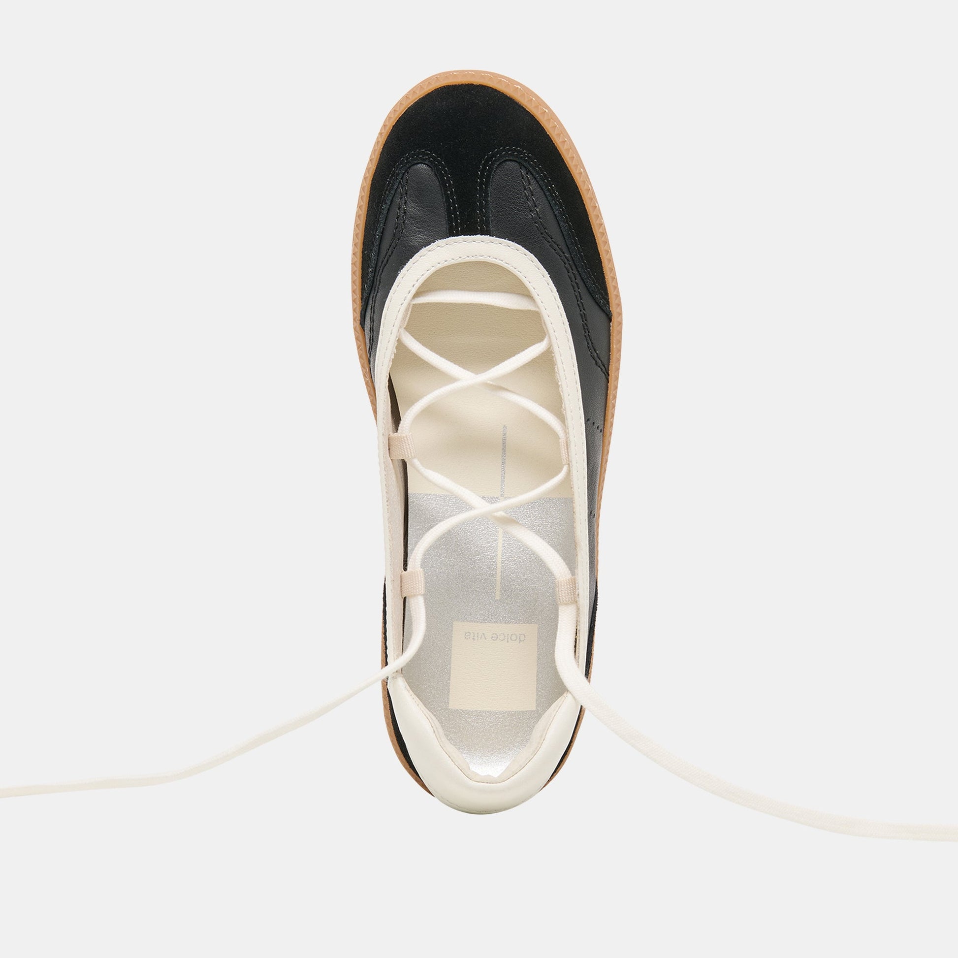 Nyomie Black Leather Sneakers - Dolce Vita