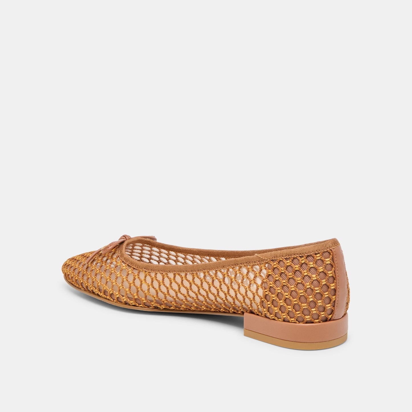Ulicia Coral Woven Mesh Ballet Flats - Dolce Vita