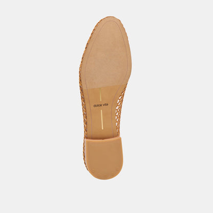Ulicia Coral Woven Mesh Ballet Flats - Dolce Vita