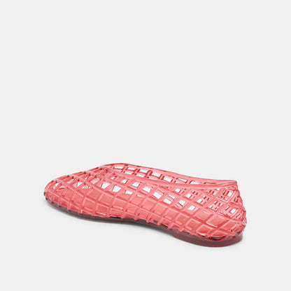 Jam Coral Jelly Flats - Dolce Vita