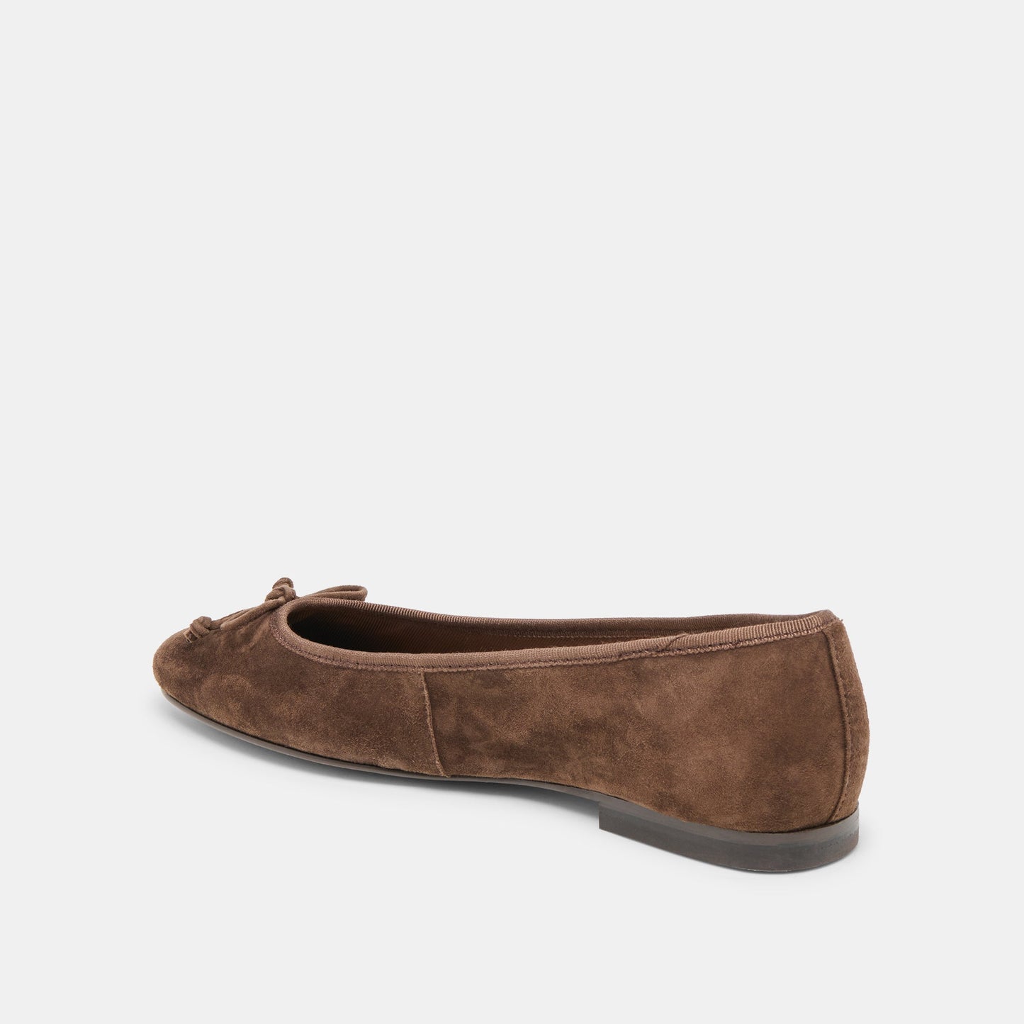 Ritla Dk Brown Suede Ballet Flats - Dolce Vita