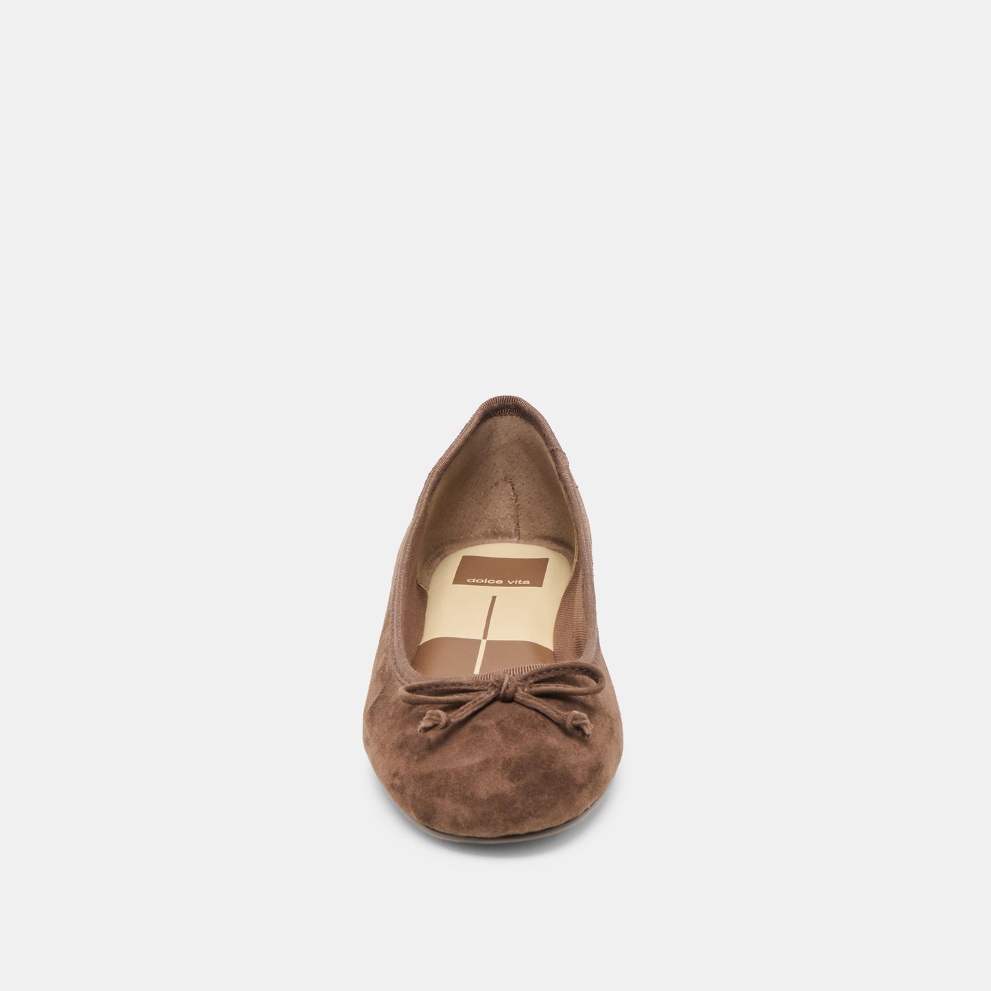 Ritla Dk Brown Suede Ballet Flats - Dolce Vita