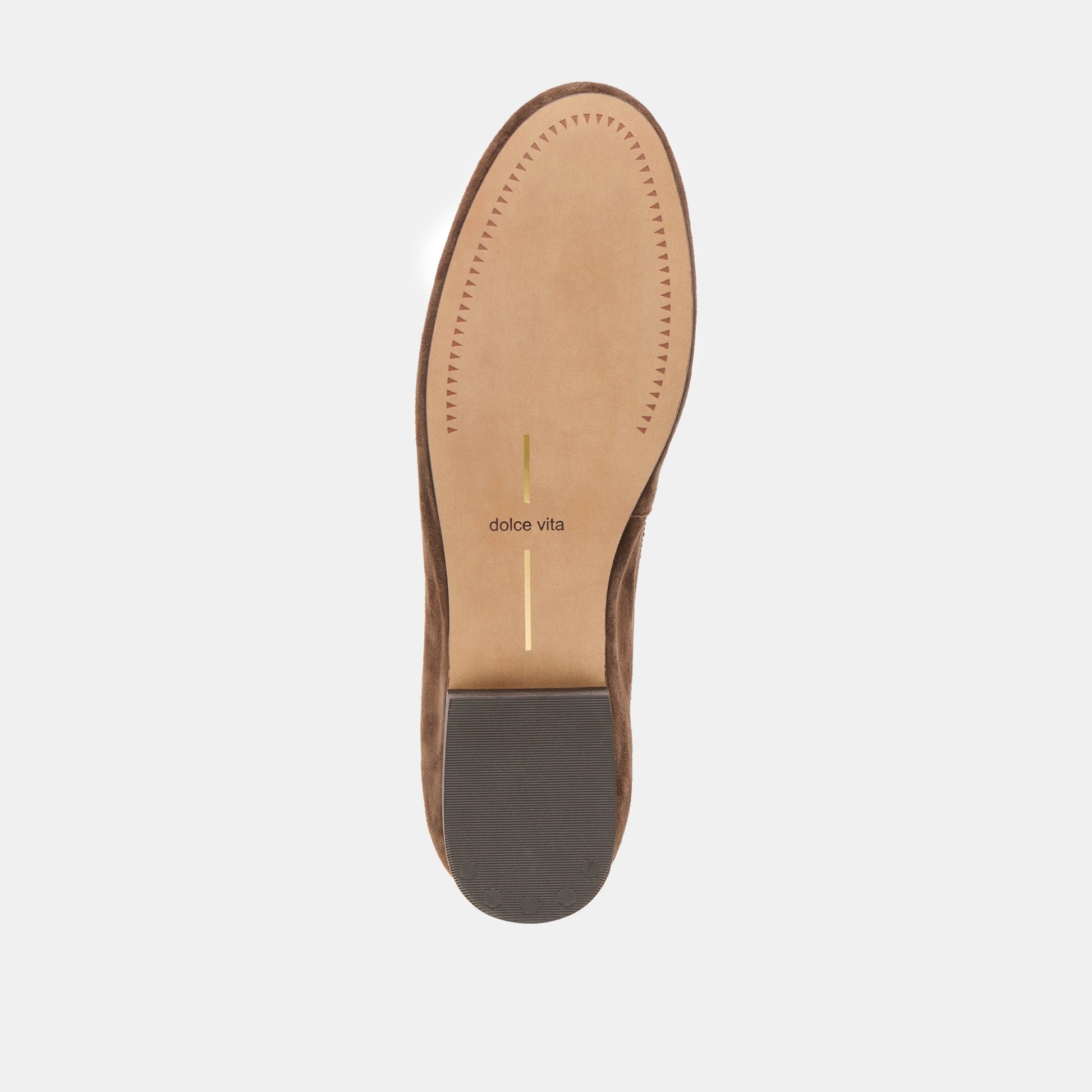 Ritla Dk Brown Suede Ballet Flats - Dolce Vita