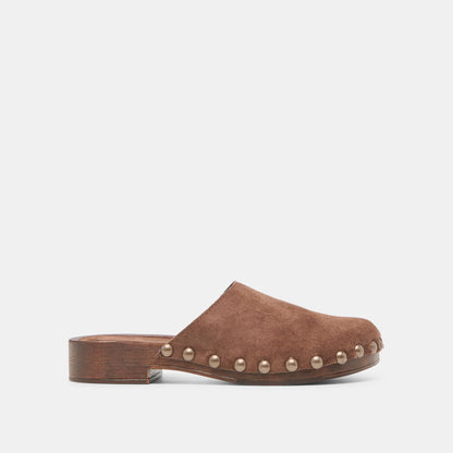 Alanis Brown Suede Flats - Dolce Vita