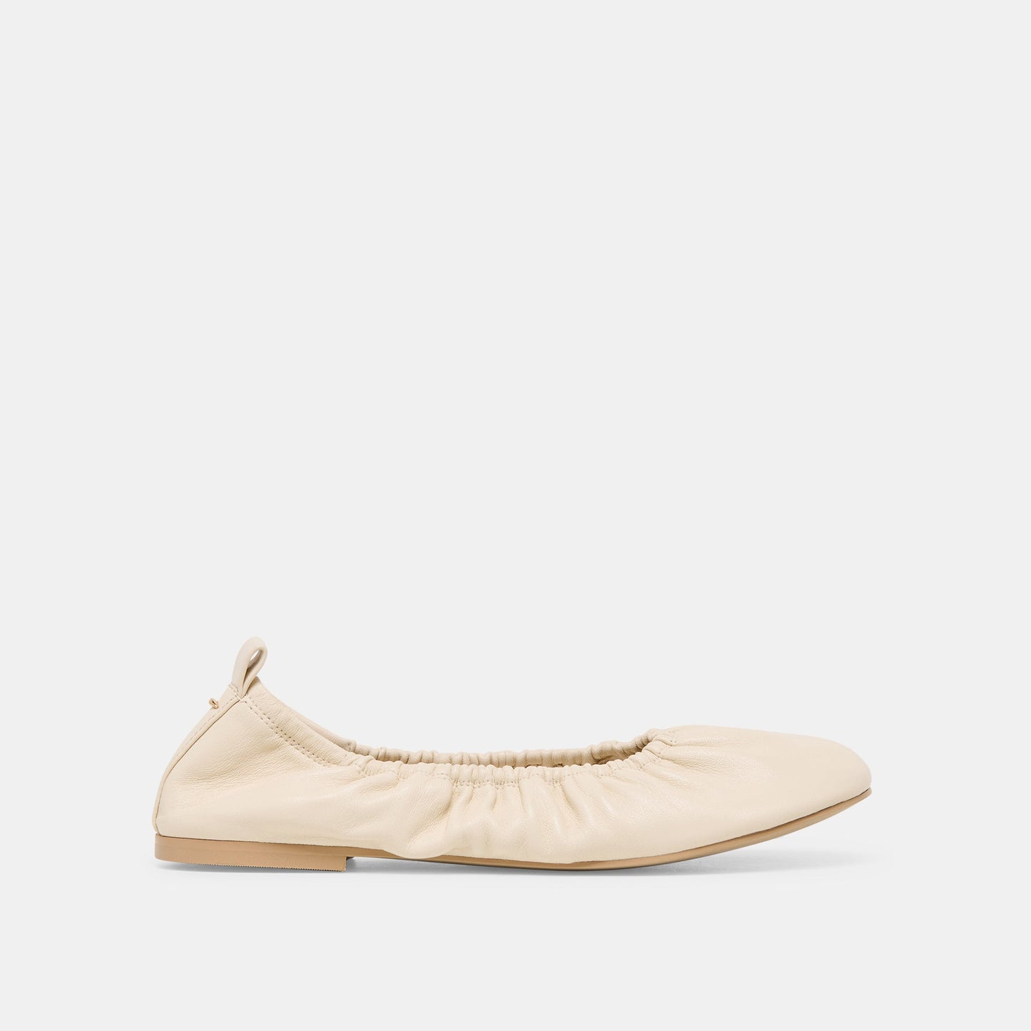 Conrad Bone Leather Ballet Flats - Dolce Vita