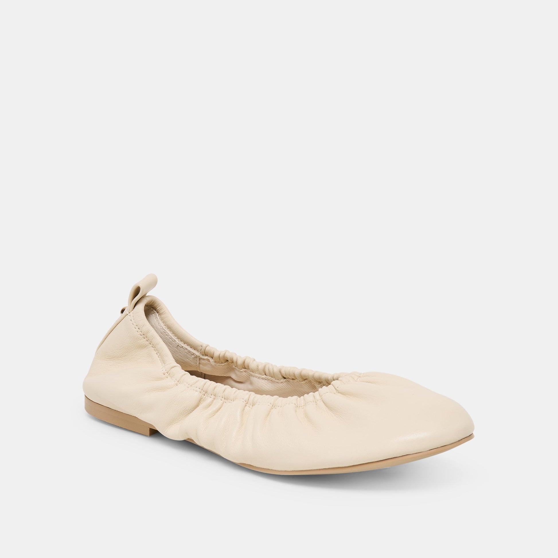 Conrad Bone Leather Ballet Flats - Dolce Vita