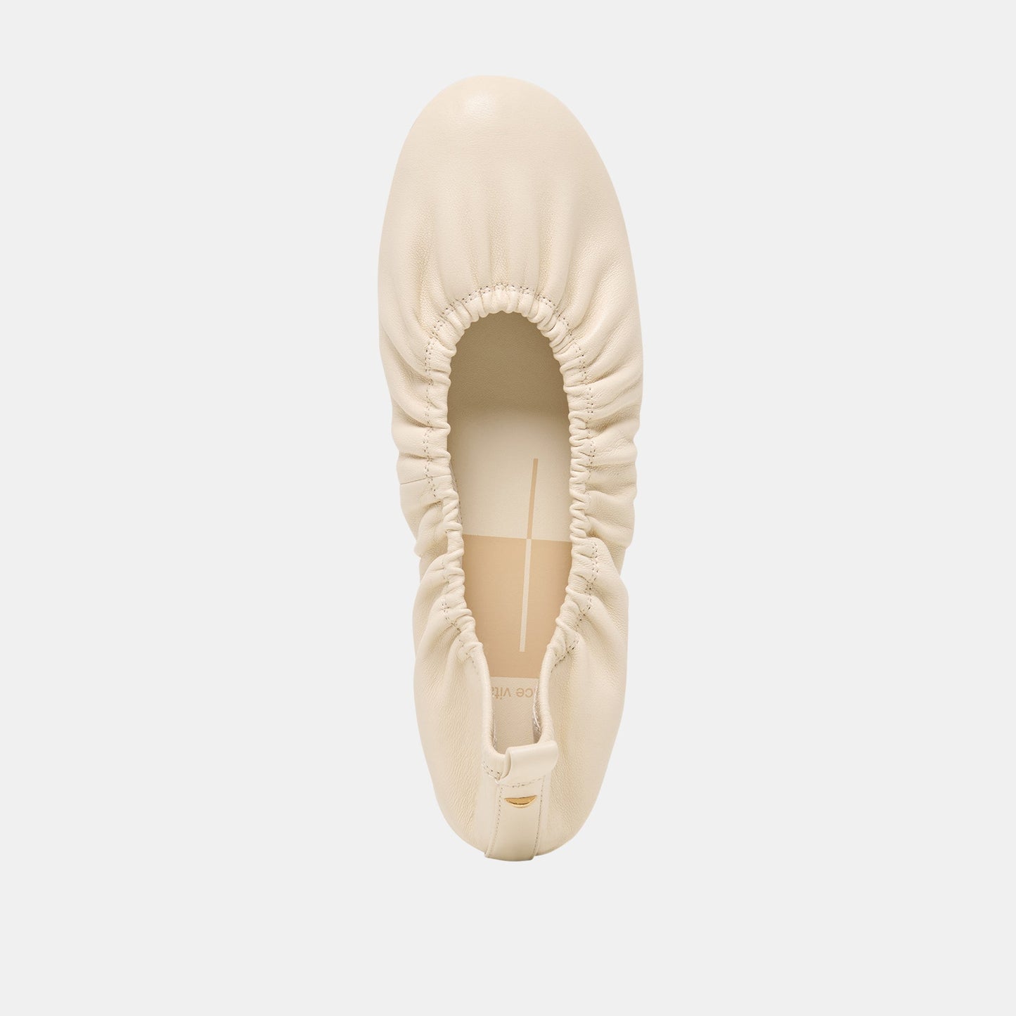 Conrad Bone Leather Ballet Flats - Dolce Vita