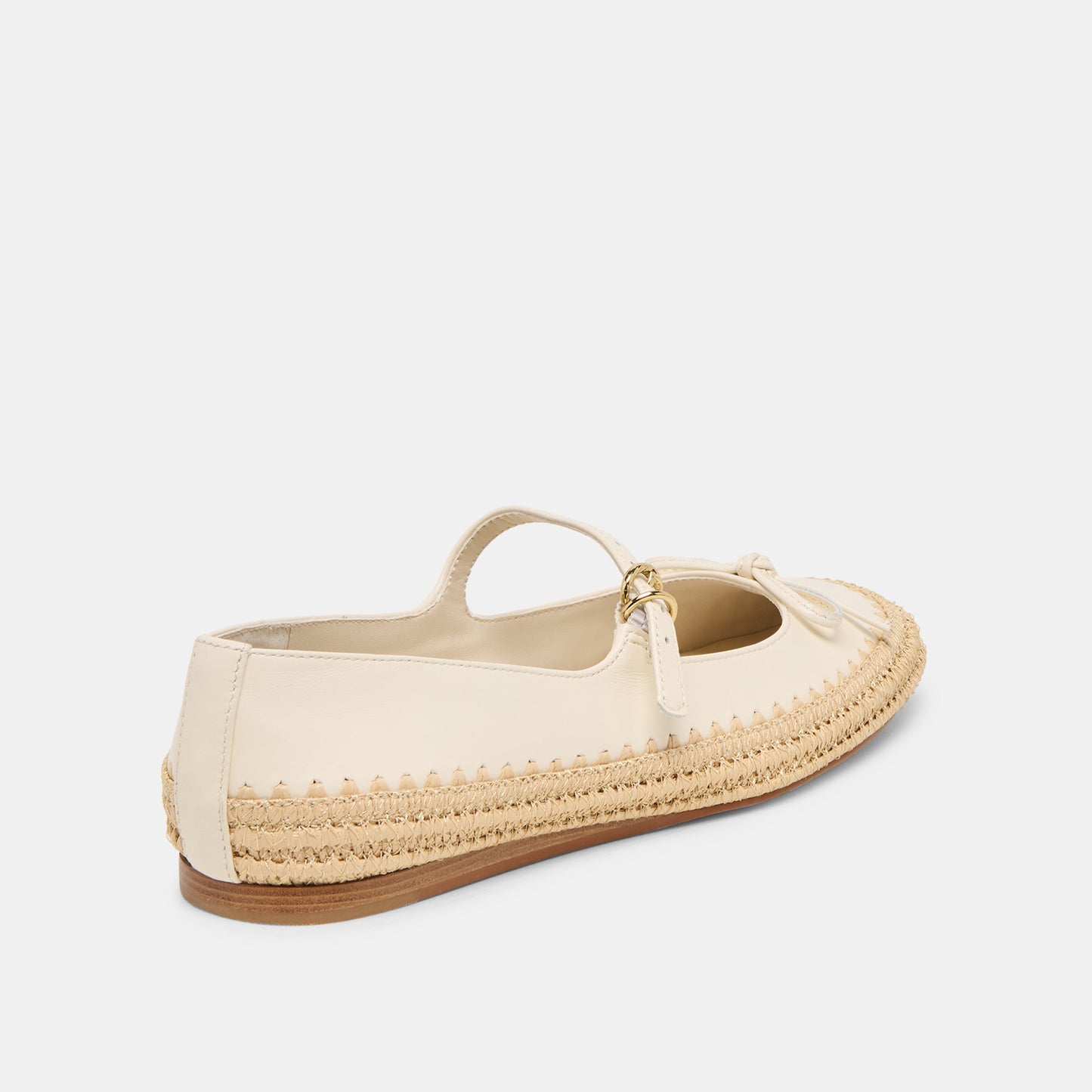 Betony Off White Leather Ballet Flats - Dolce Vita