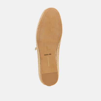 Betony Off White Leather Ballet Flats - Dolce Vita
