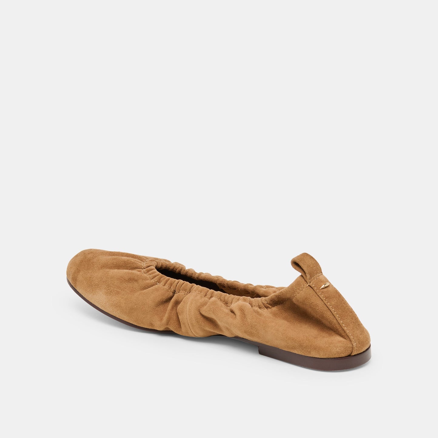 Conrad Lt Brown Suede Ballet Flats - Dolce Vita