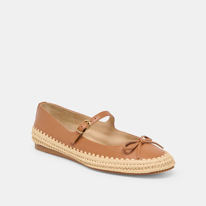 Betony Saddle Leather Ballet Flats - Dolce Vita