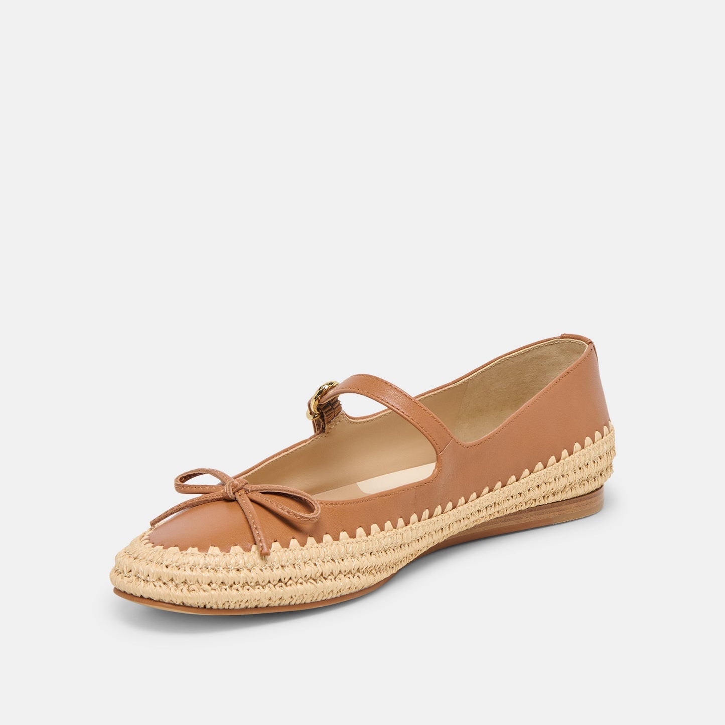 Betony Saddle Leather Ballet Flats - Dolce Vita