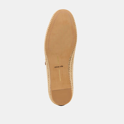 Betony Saddle Leather Ballet Flats - Dolce Vita